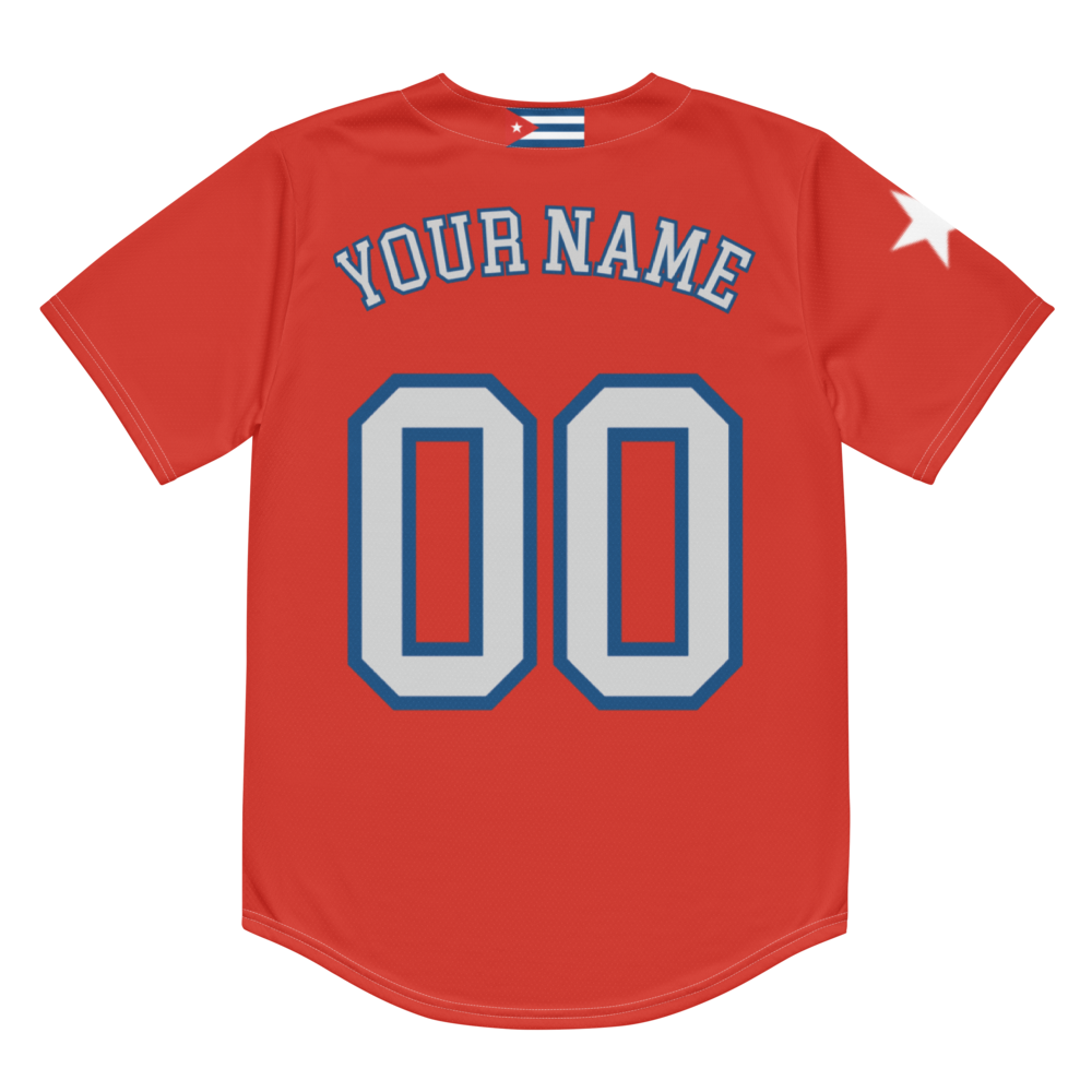 Cuba Baseball Jersey – Authentic Cuban Baseball Shirt | Unisex | Vintage Sportswear