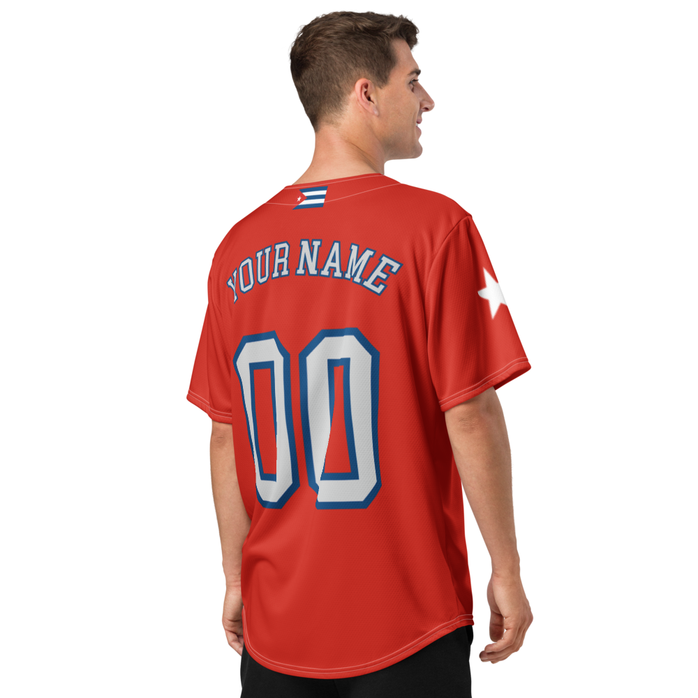 Cuba Baseball Jersey – Authentic Cuban Baseball Shirt | Unisex | Vintage Sportswear