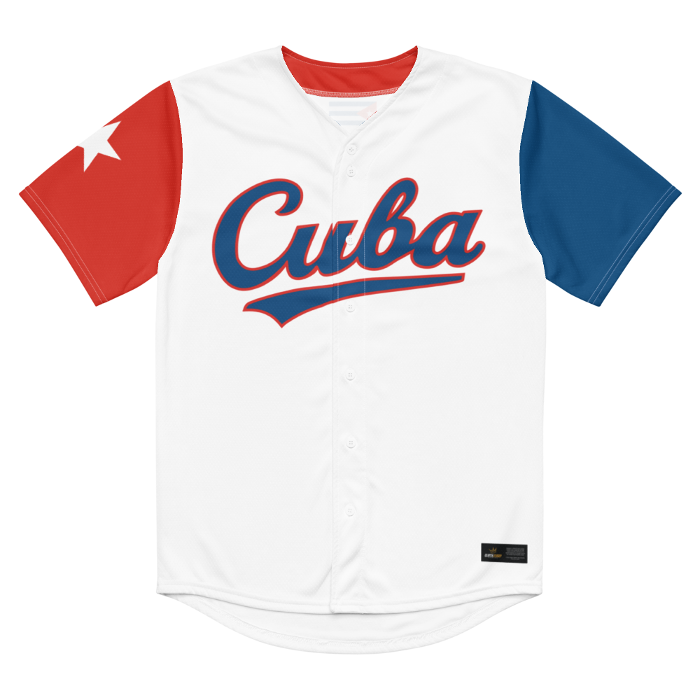 Cuba Baseball Jersey – Authentic Cuban Baseball Shirt | Unisex | Vintage Sportswear