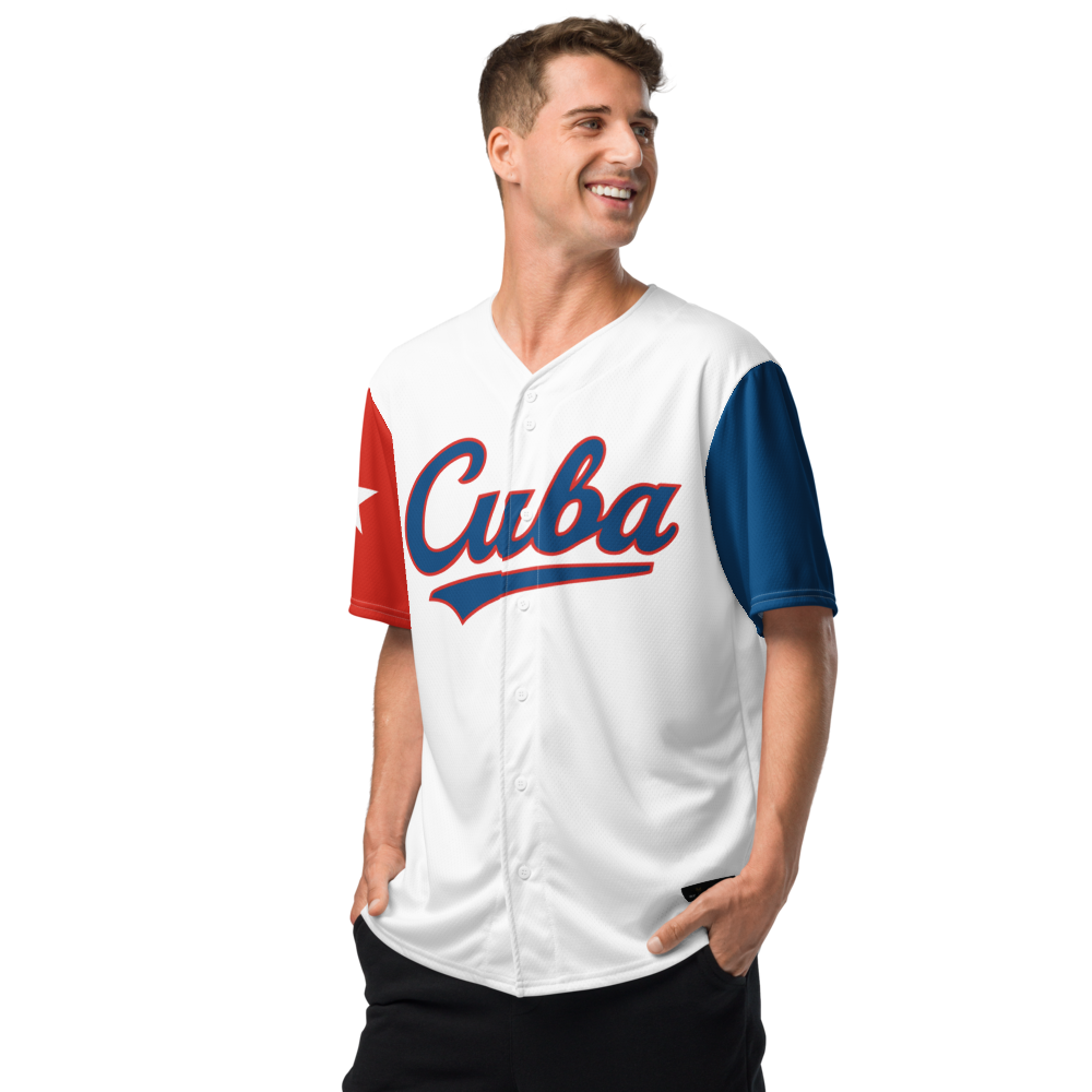 Cuba Baseball Jersey – Authentic Cuban Baseball Shirt | Unisex | Vintage Sportswear