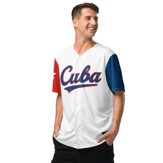 Cuba Baseball Jersey – Authentic Cuban Baseball Shirt | Unisex | Vintage Sportswear