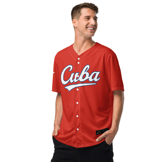Cuba Baseball Jersey – Authentic Cuban Baseball Shirt | Unisex | Vintage Sportswear